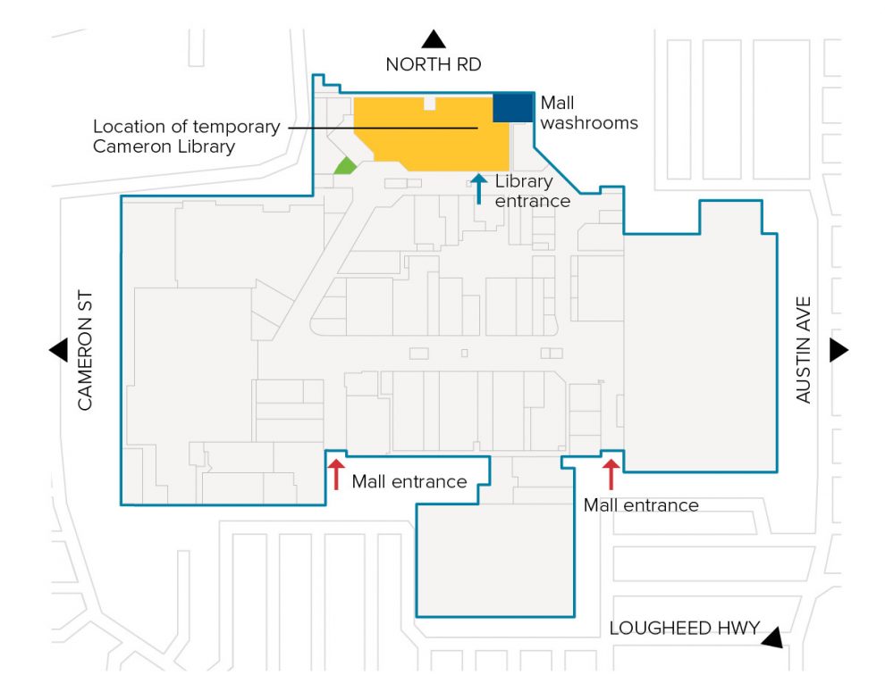 Cameron Mall Map